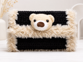 Cozy Bear Plush Statement Clutch